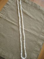 Süsswasserperlen-kette,  zeitlos schön, Länge 80cm