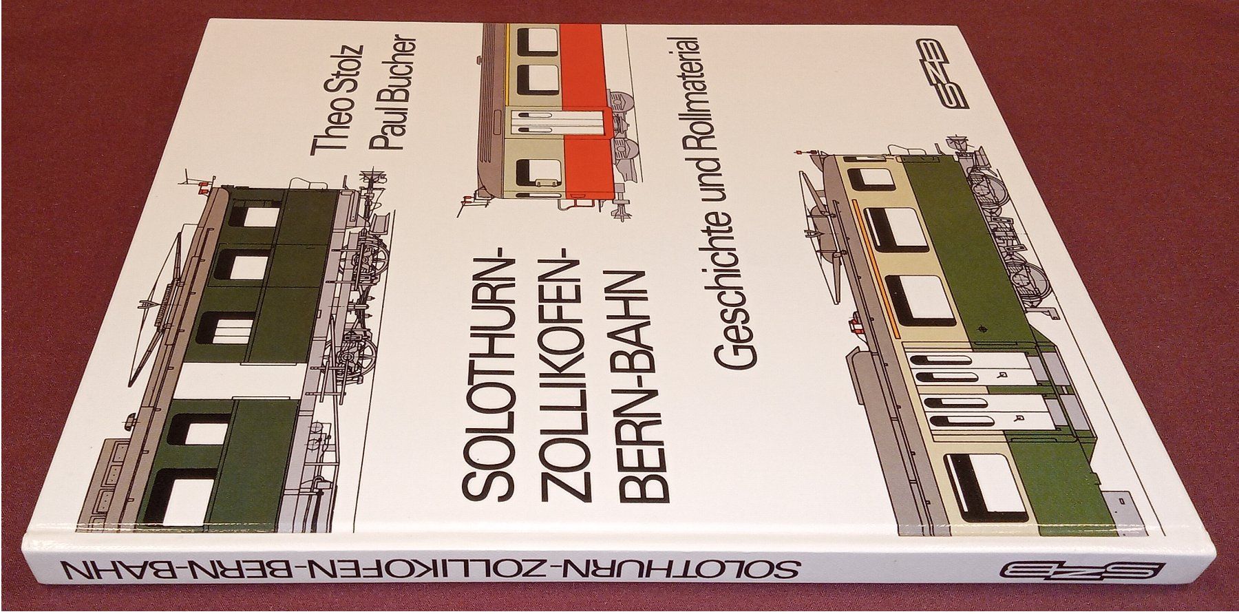 Libri: SOLOTHURN-ZOLLIKOFEN-BERN-BAHN  Geschichte Rollmaterial 1979 – Usato da Hätzingen venduto da memory-lane