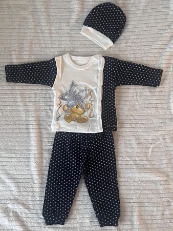 Babyset 3 Teilig Gr. 56-62 (0-3Mt)