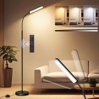 LED Stehlampe dimmbar Leselampe Fernbedienung 18W