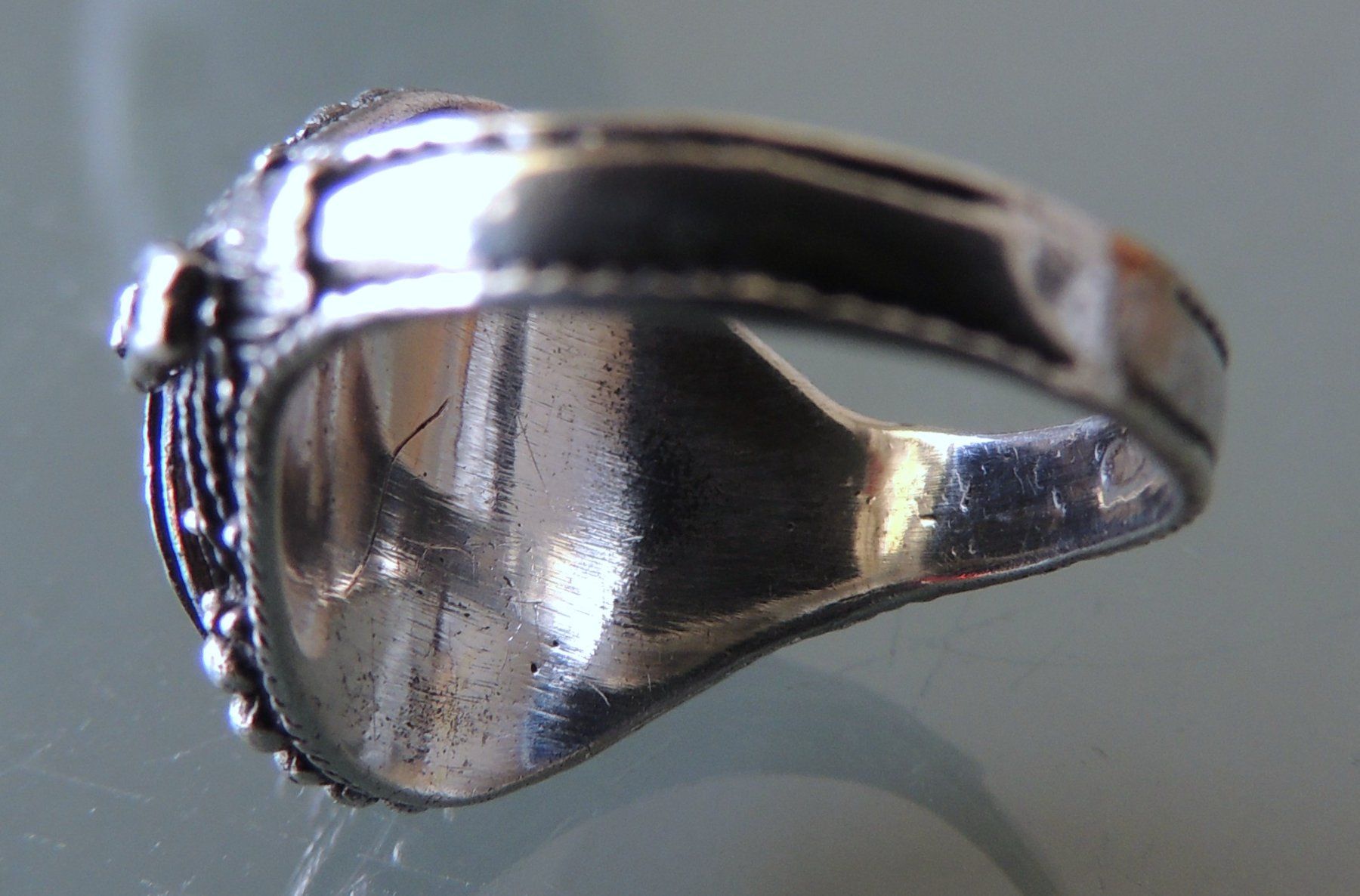 Ringe: Giftring Silber 925 Poison Ring Lapislazuli Gr. 54 – Gebraucht aus Waldenburg von schaller707 3
