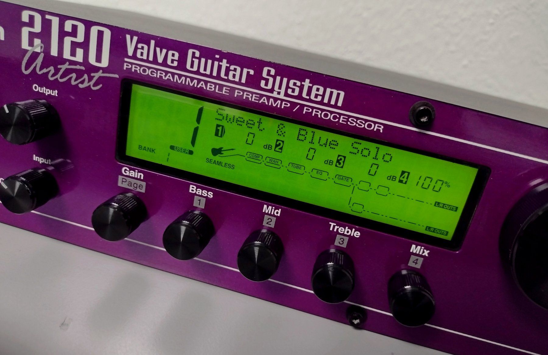 Strumenti musicali: Digitech 2120 Artist + Foot Controller + Case – Usato da Basel venduto da x-hobby 9