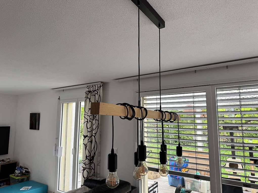 Lampadari & plafoniere: Pendelleuchte aus Holz – Usato da Mosen venduto da PaddingtonBear