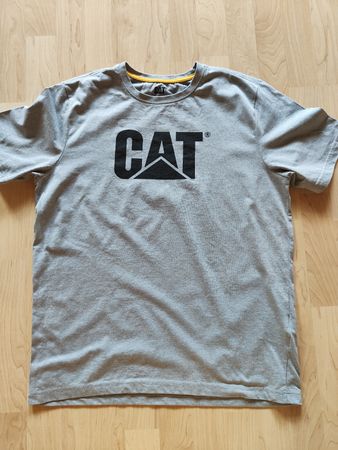 Caterpillar T-Shirt CAT, grau, Grösse M, neu