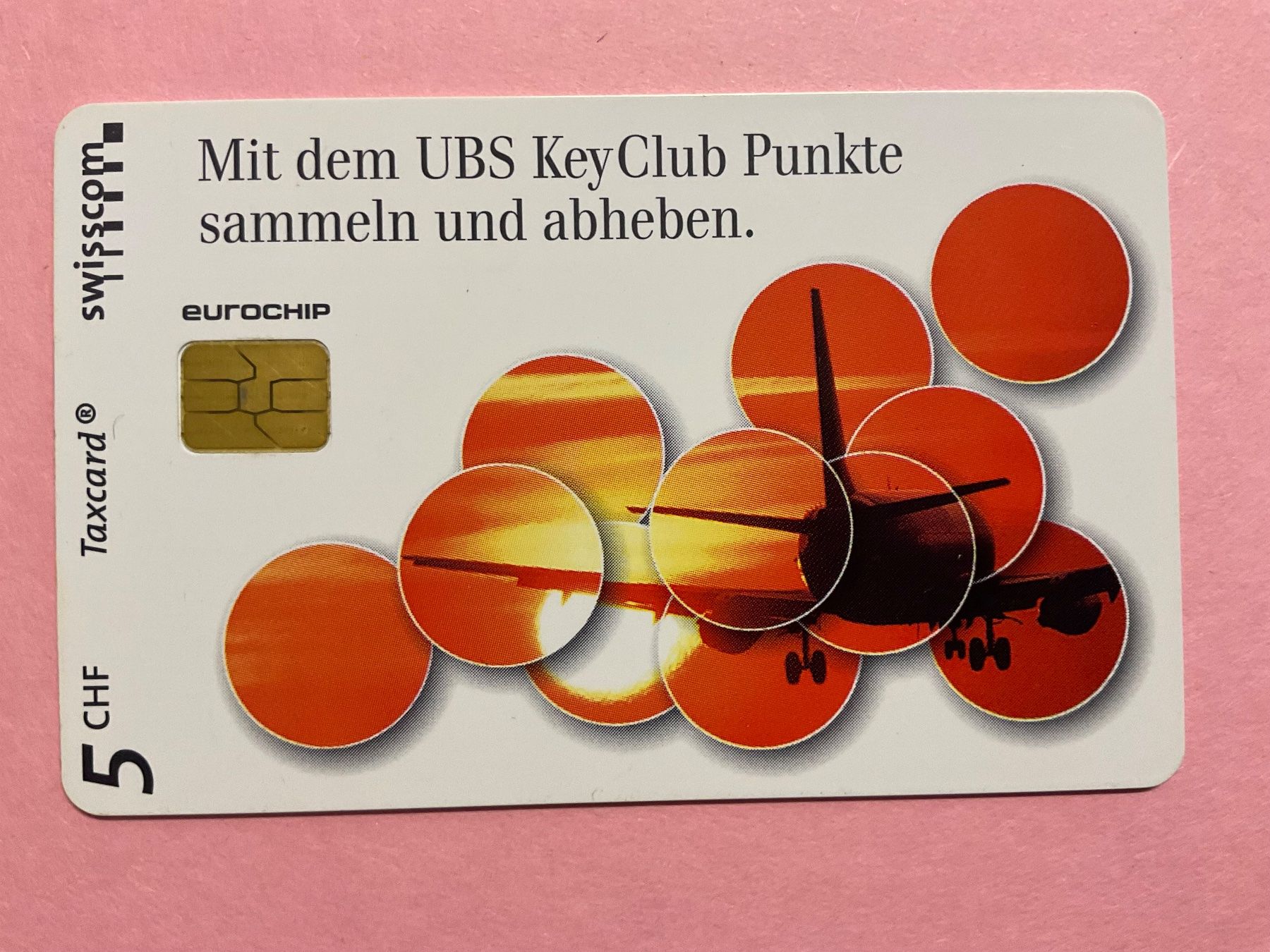 Swisscom Cartes de téléphone: Taxcard UBS Flugzeug – D'occasion à Winterthur par Grap75