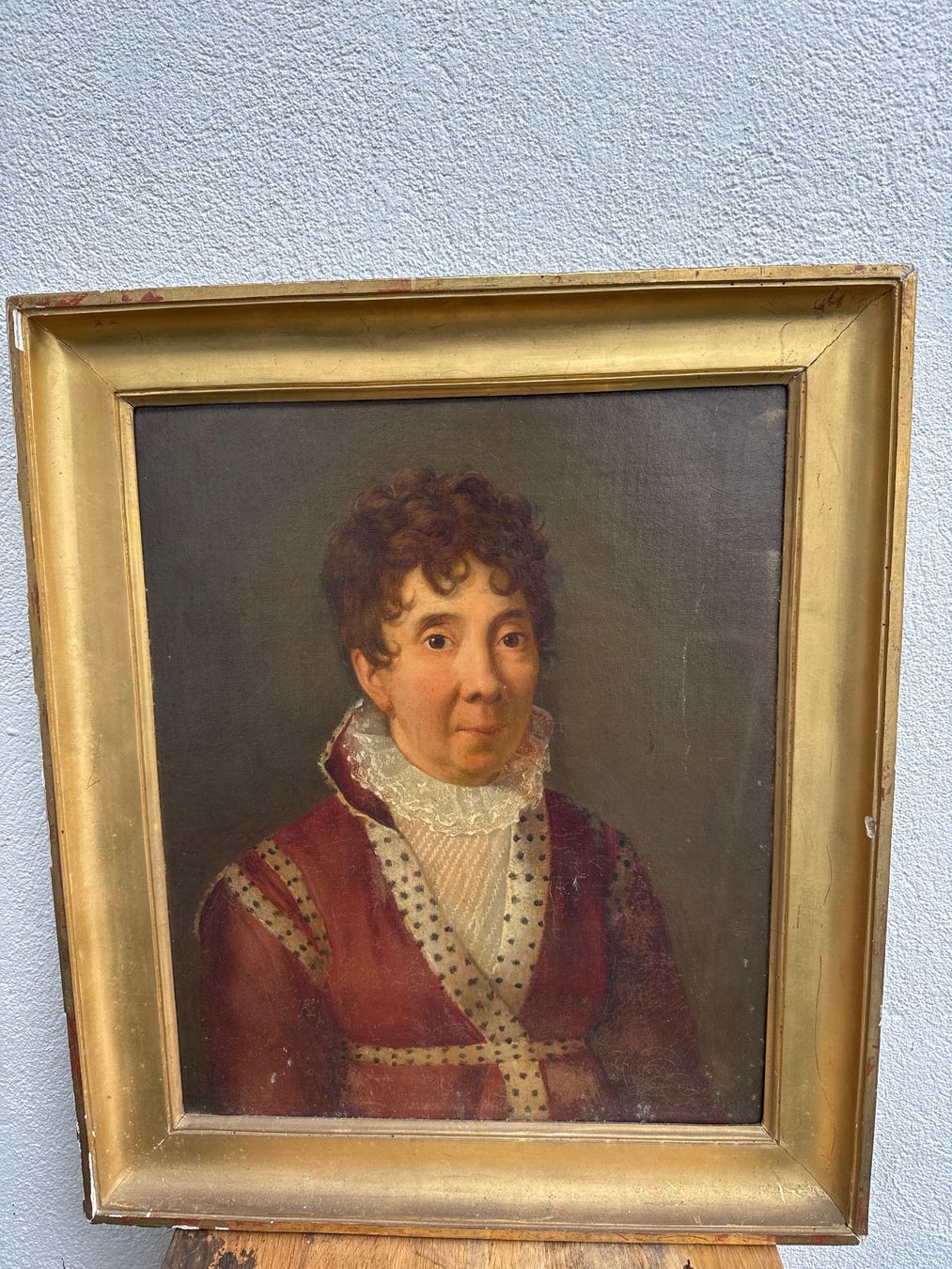 Dipinti: Superbe portrait peint sur toile – Usato da Erde venduto da CBarts