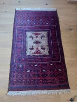 Handgeknüpfter, roter Vintage-Teppich, Top Zustand!