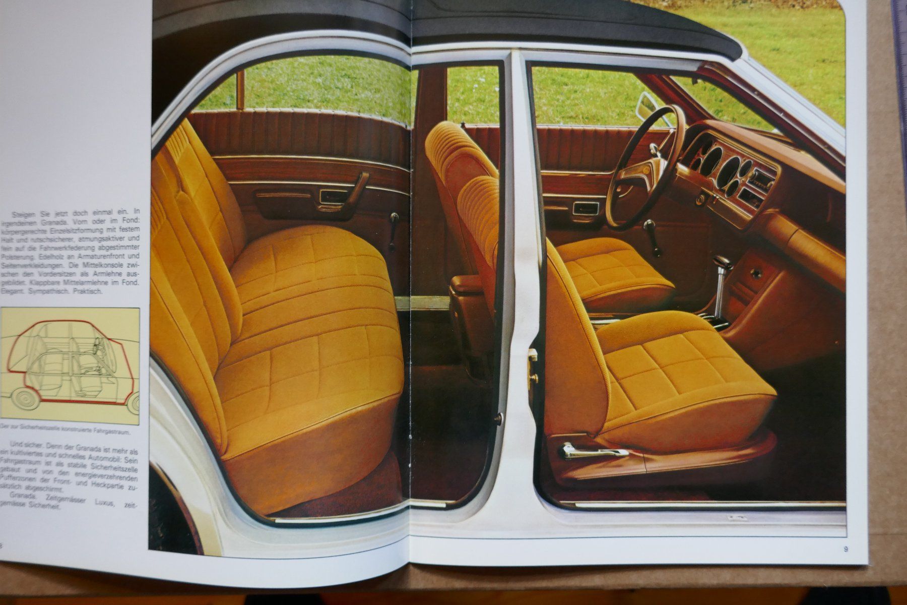 Ford Dokumente: FORD Granada   Originalprospekt – Gebraucht aus Madiswil von ML911 4