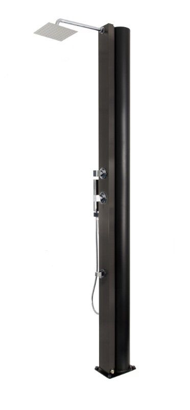 Duschen: Solardusche Solarbrause Onyx Black 60lt. ; Gartendusche – Neu und originalverpackt aus Kriens von PoolsIsland 1