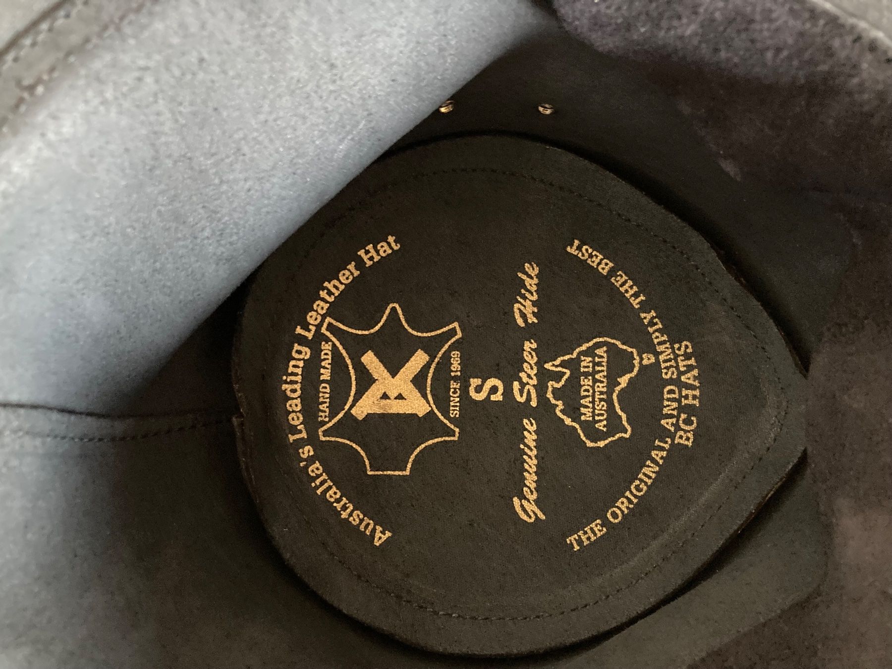 Copricapi, berretti & cappellini: Australia Leder Hut - BC HATS – Usato da Zürich venduto da onuba 2