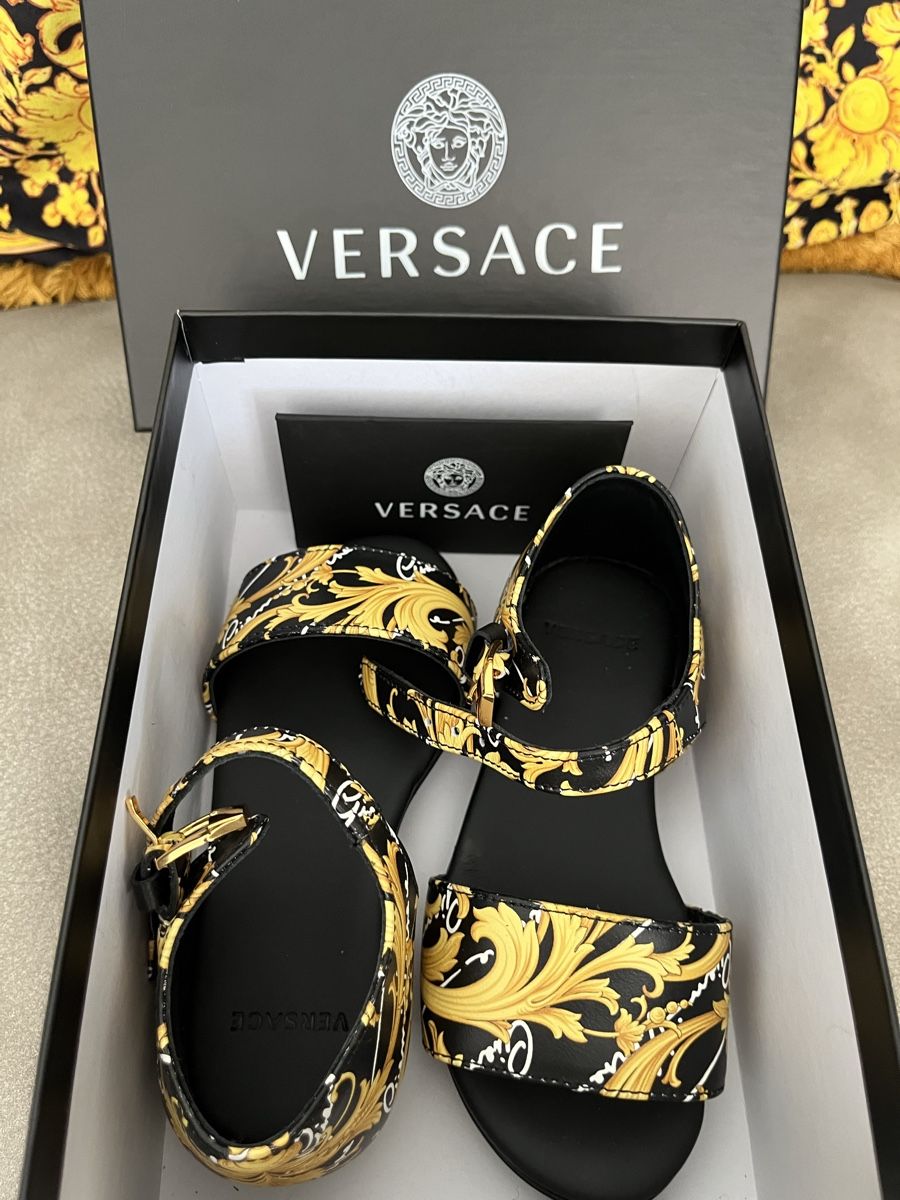 Versace Schuhe für Jungen: Versace Sandale Kinderschuhe Gr. 24 – Neu und originalverpackt aus Oberengstringen von Baby_Fashion