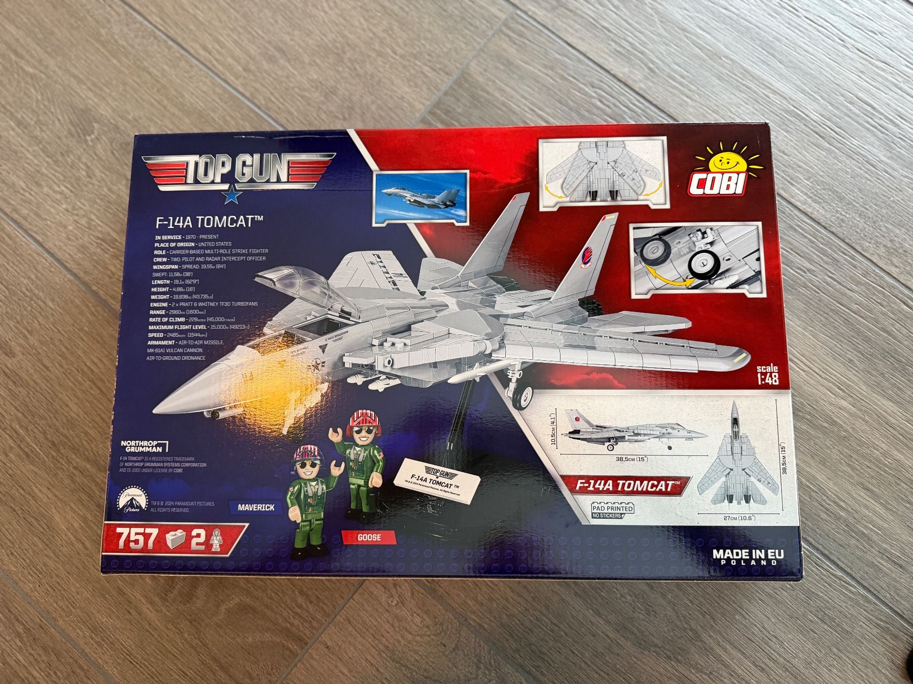 Cobi Kit di costruzioni: COBI Top Gun F14 – Nuovo e nell'imballaggio originale da Winterthur venduto da roman__ 1