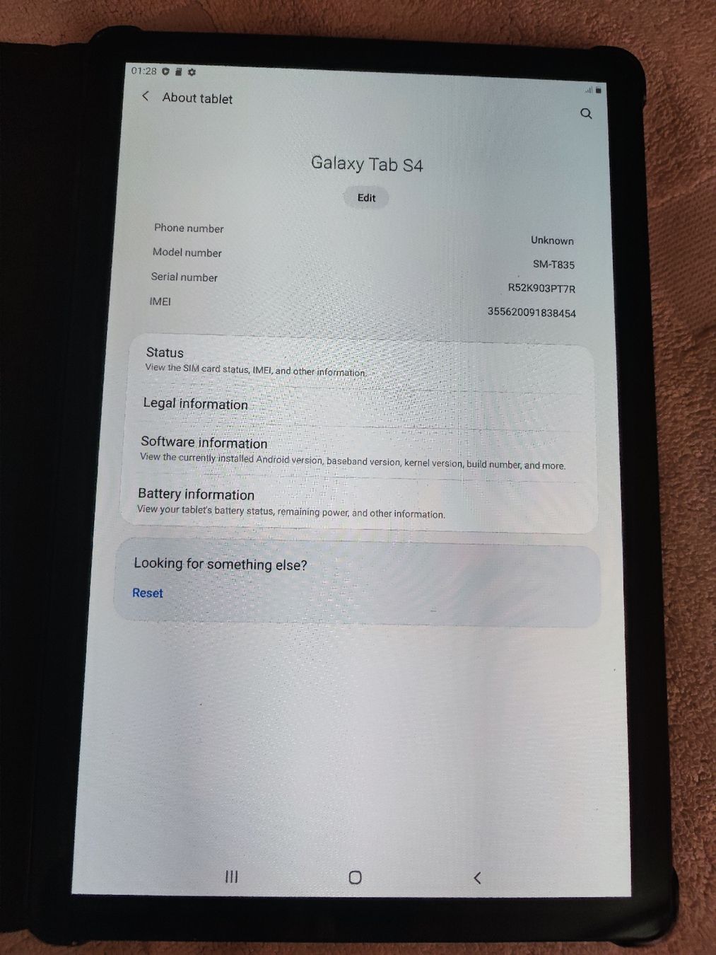 Samsung Tablet PC: Samsung Tab S4 LTE 4\64gb LTE – Usato da Meggen venduto da Malecifent 1
