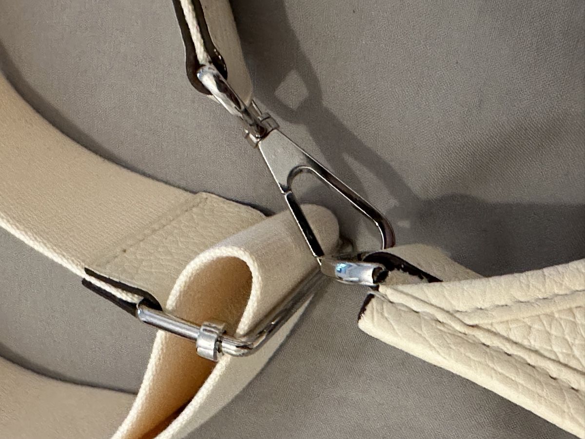 Hermès Borse da donna: Hermes Evelyne 29 Nata Color, Palladium hardware – Usato da Nyon venduto da My_wardrobe 7