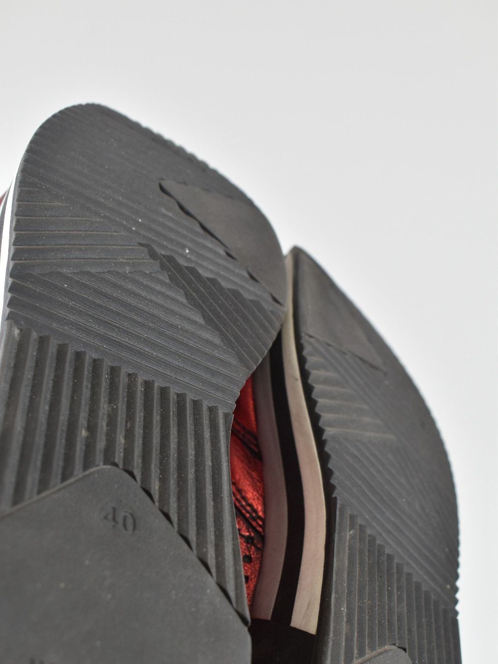 Walder Chaussures femmes: 1874 Walder Sneaker, Gr.40, rot metallic – D'occasion à Nürensdorf par 2ND_STORY 9