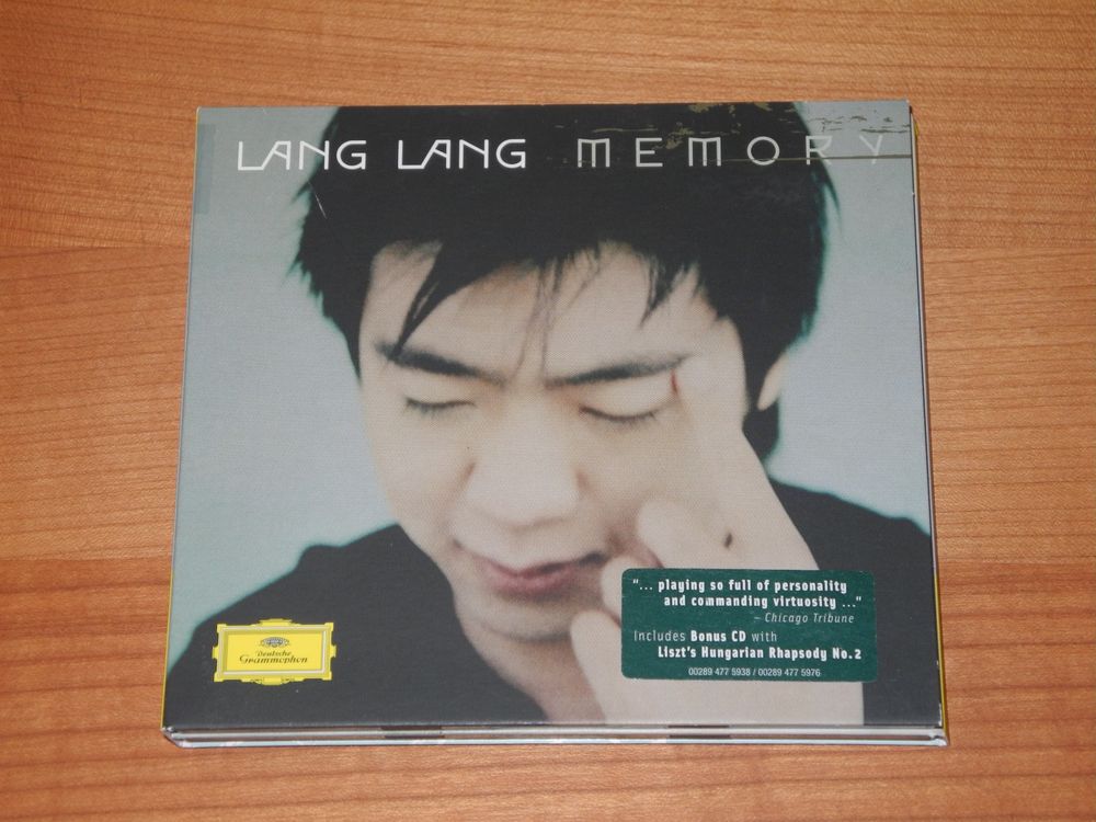 LANG LANG MEMORY MOZART / CHOPIN / SCHUMANN DGG Kaufen auf Ricardo