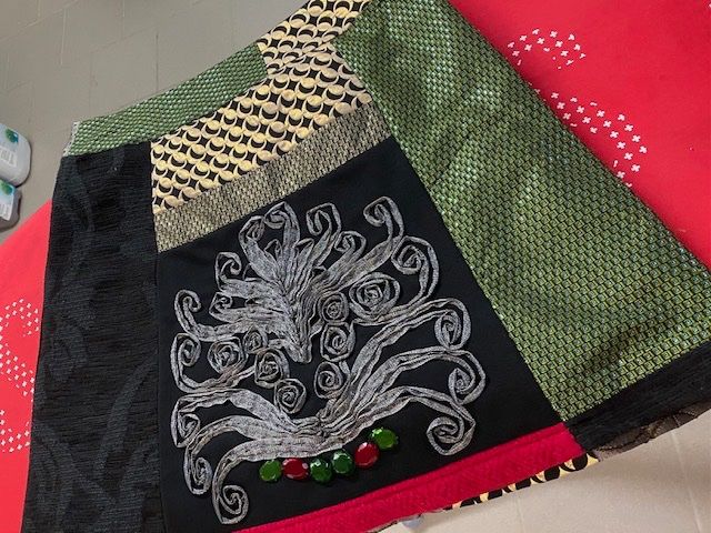 Desigual Gonne: Designer Rock, Mini-Rock, hochwertiges Patchwork – Usato da Itingen venduto da GabrielaVDH