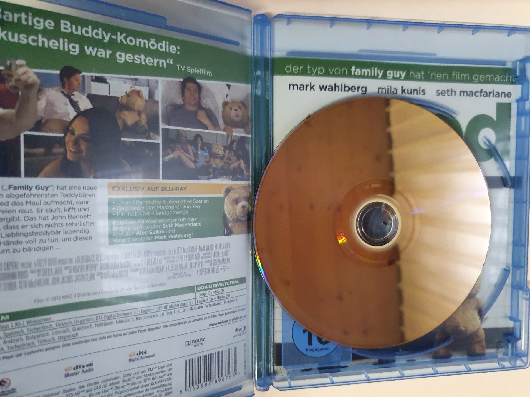 Alle DVDs: Ted / Bluray – Gebraucht aus Oberdorf BL von BaldenEagle 2