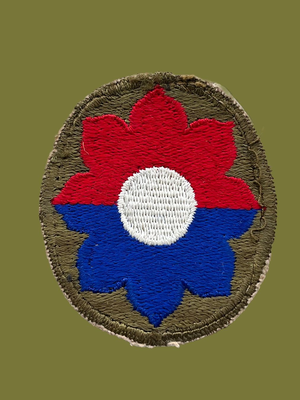 Toppe: Insigne Patch US Army 9ème ID WW2 – Usato da Bellevue venduto da Belafer