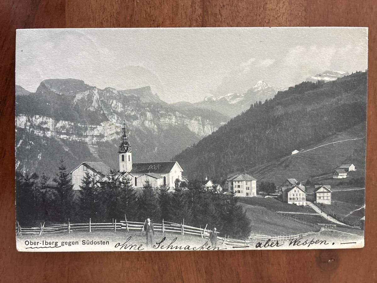 Cartes postales: 5 Ansichtskarten Schweiz von Oberiberg SZ – D'occasion à Oftringen par Cla.vD.74