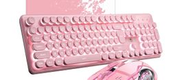 K620 Wired Gaming-Tastatur rosa