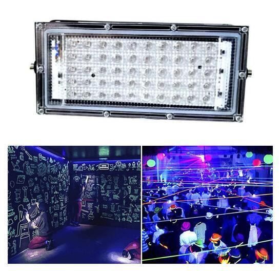 Lampade: 50W LED UV Schwarzlicht mit Stecker – Nuovo (secondo la descrizione) da Thun venduto da 365buy