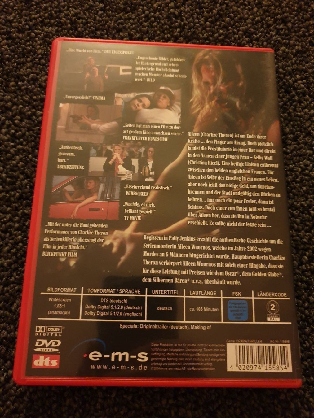 Alle DVDs: MONSTER (2689) – Gebraucht aus Ruswil von Ruck.Zuck. 1