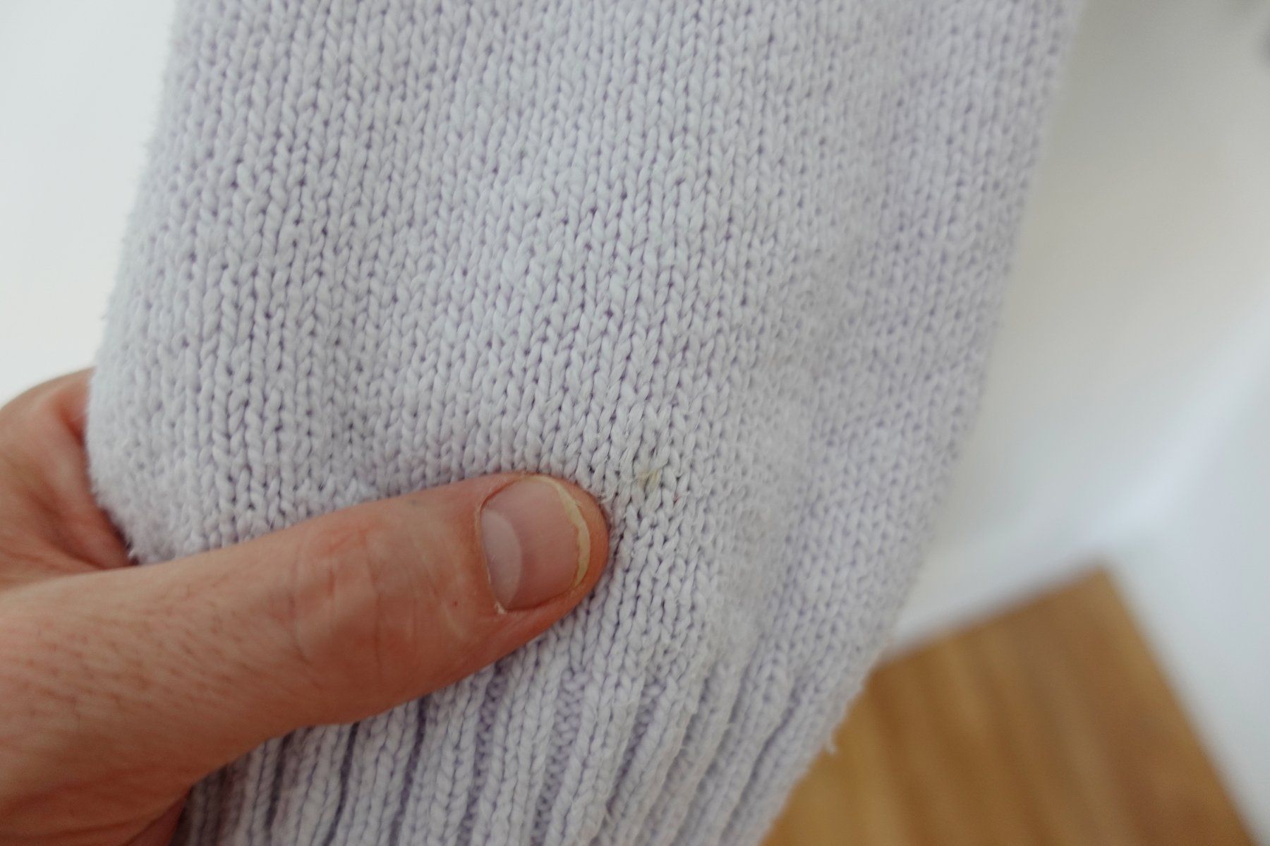 Acne Studios Maglioni & Felpe: Acne Studios - Keeling Cotton Sweater - Purple – Usato da Basel venduto da son1 7