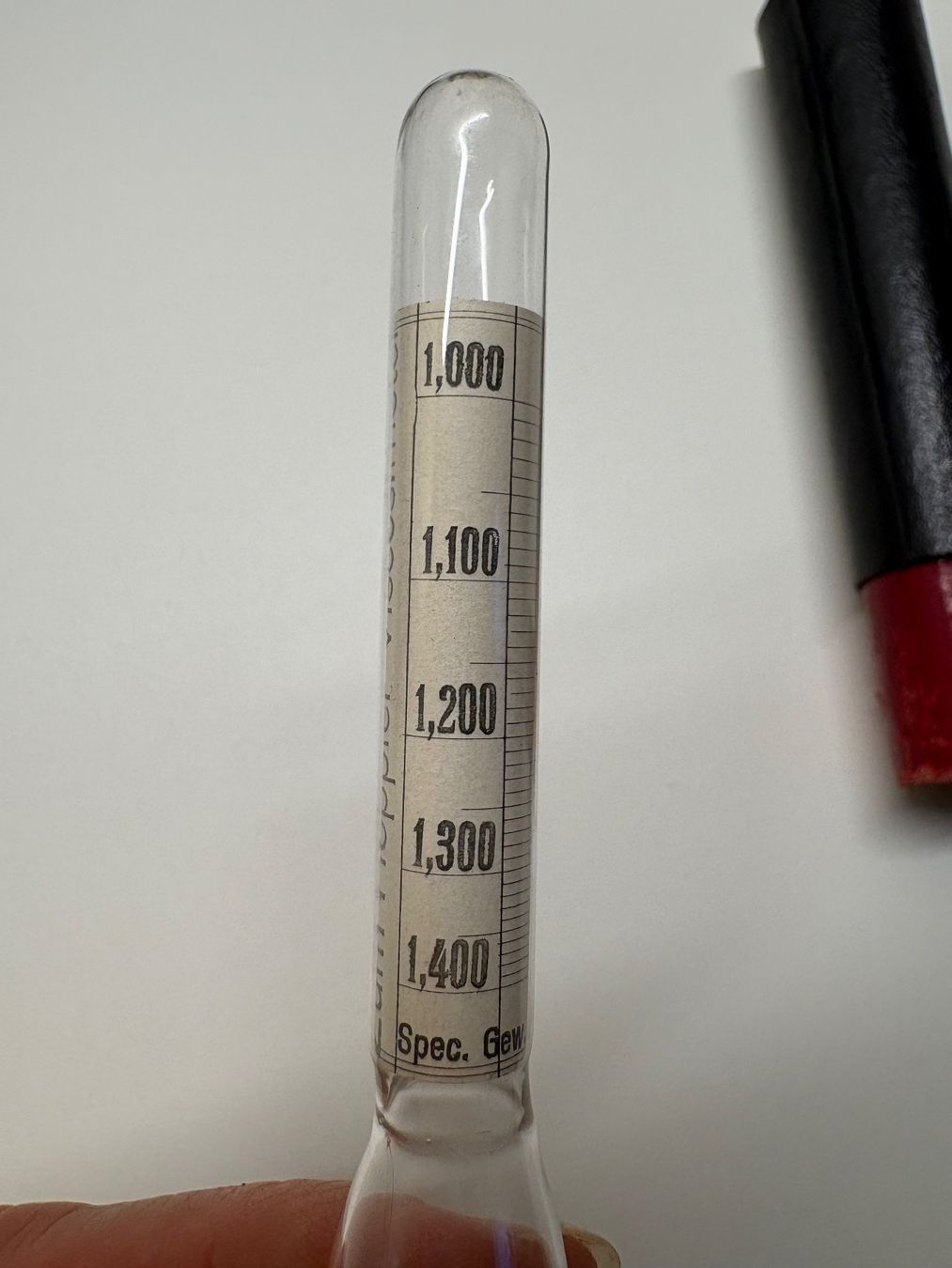 Mesurer: Viscosimeter aus Glas – D'occasion à Schaffhausen par Simmel80 2