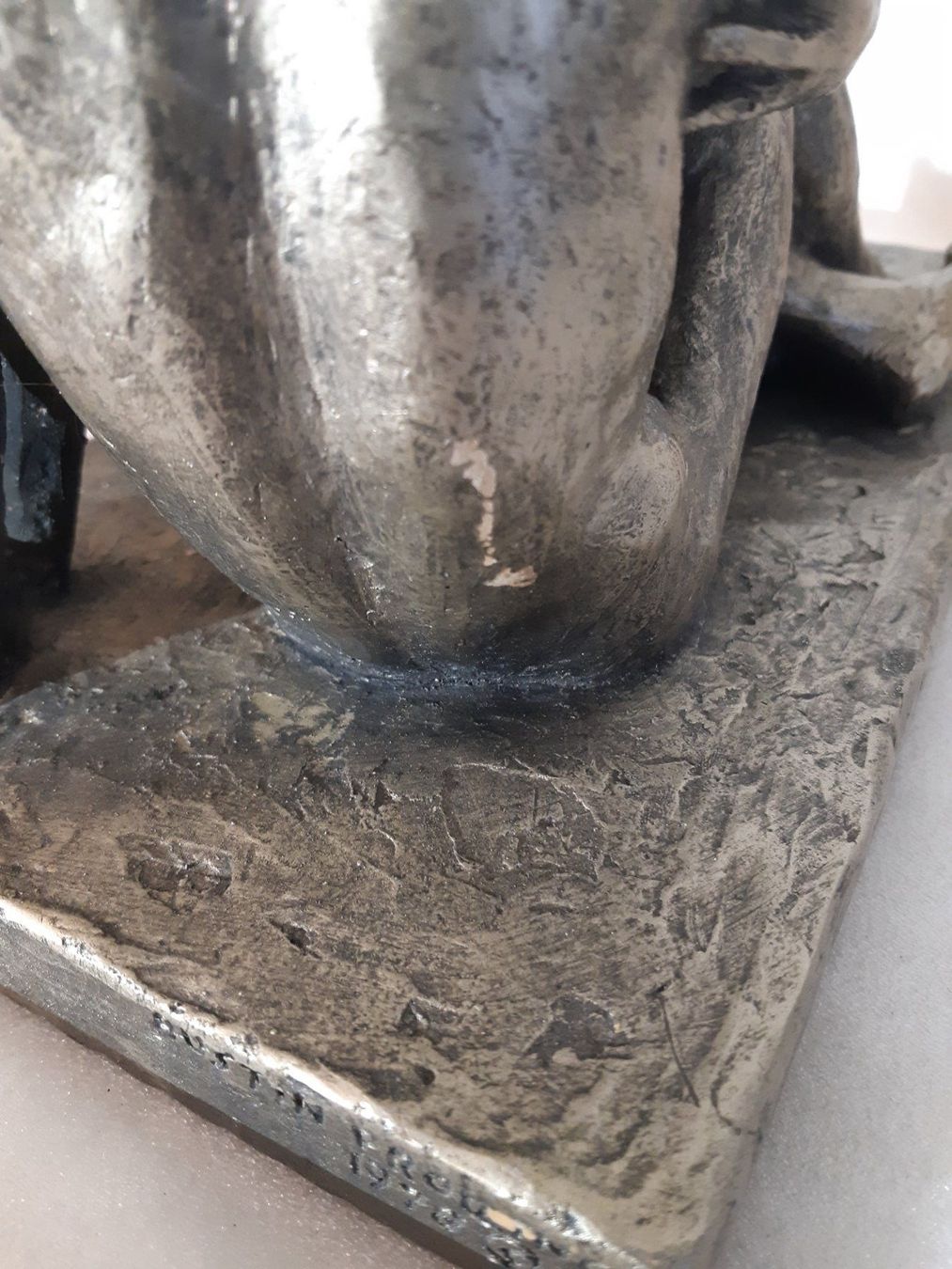 Sculture & Statue: Skulptur, Gips,Metall, Signiert – Usato da Grindelwald venduto da carro5 6