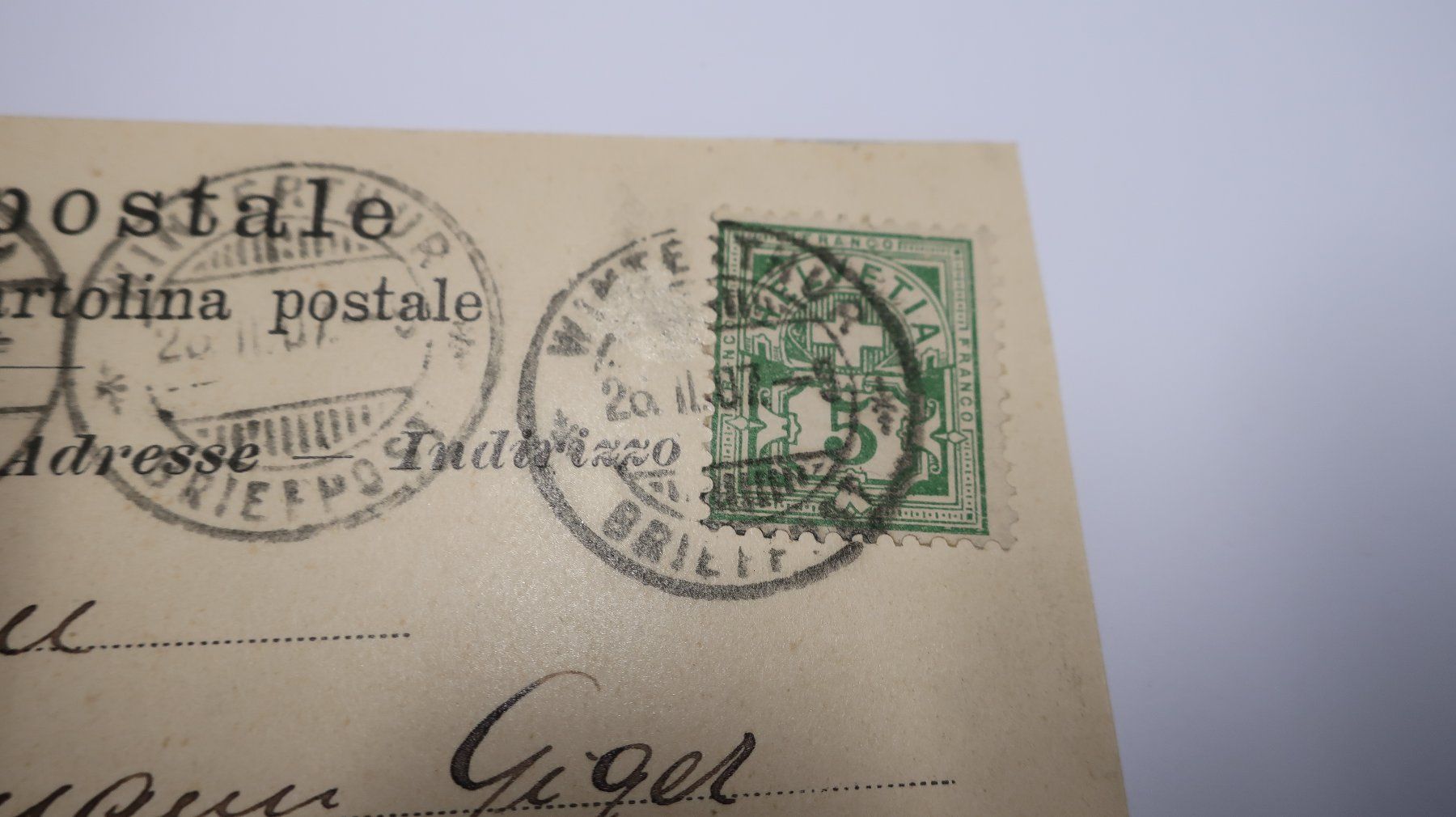 Cartoline postali: Zürich Stadthausquai  1907 – Usato da Cormoret venduto da Pascalll2001 7
