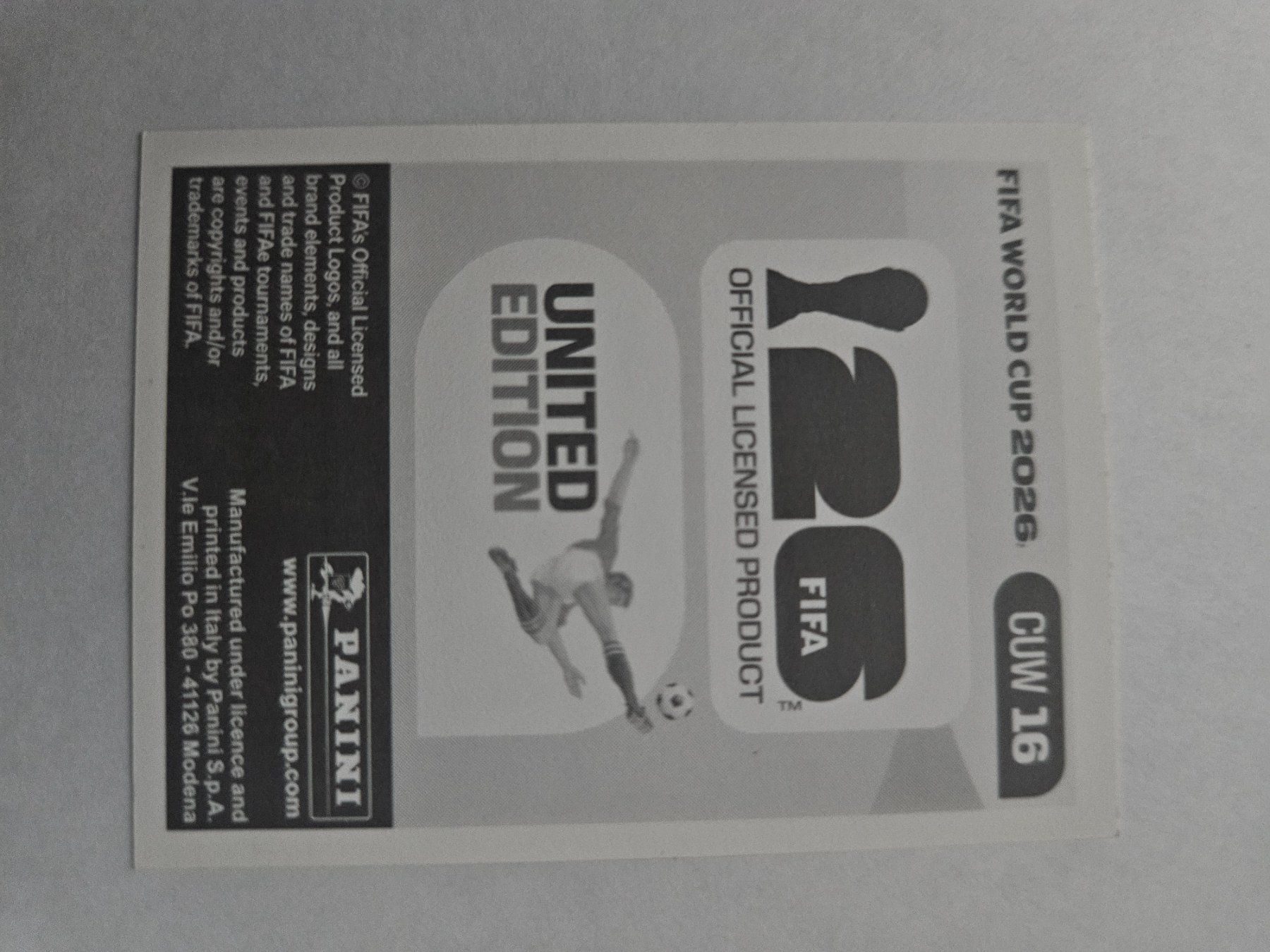 Panini Sammelbilder & Trading cards: CUW 16 – Gebraucht aus Würenlingen von Dinli 1