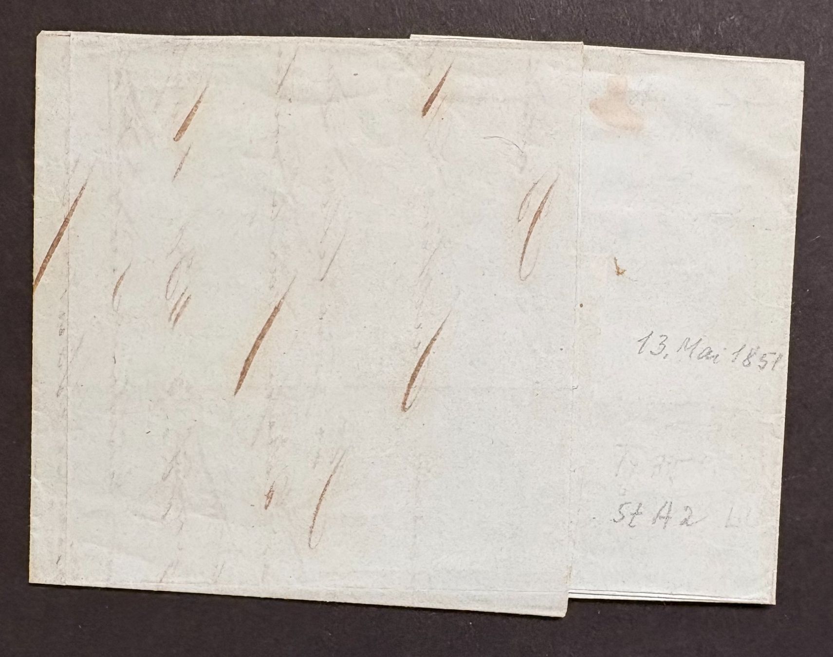 Alle Briefmarken: FALTBRIEF SCHWEIZ 1850 RAYON II O.E. MIT ATTEST – Gebraucht aus Ostermundigen von Heavenmaus75 1