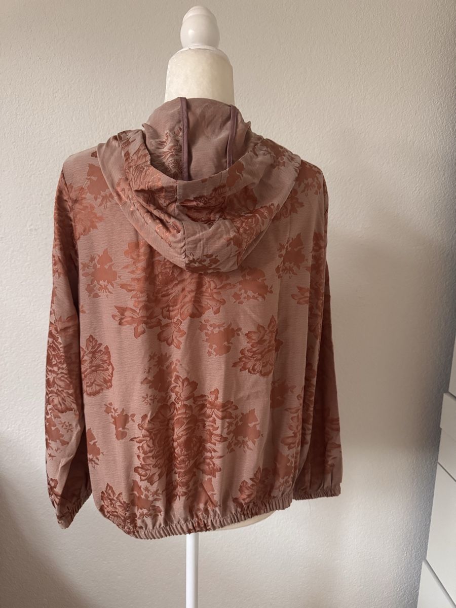 Giacche: 92% Seide jacket mit Kapuze Gr.L – Usato da Zürich venduto da EMMA0111 1