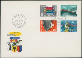1957 - Werbemarken - Ersttagsbrief FDC ET - italienisch • it