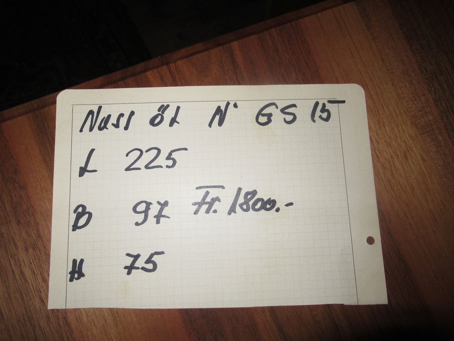 Tavoli: Beizentisch (Nuss/225) – Nuovo (secondo la descrizione) da Berg SG venduto da Pizza58 8