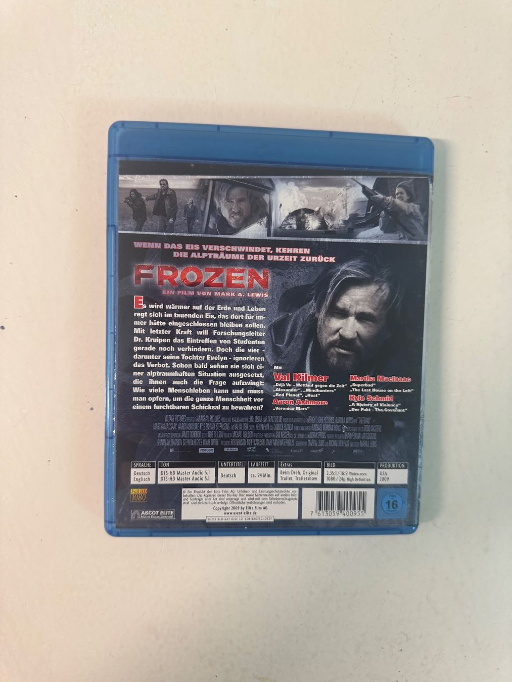 Tutti i DVDs: FROZEN. (BLU-RAY) MIT VAL KILMER – Usato da Basel venduto da san_2qlq 1
