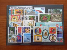 Série annuelle 2002, timbres neufs **