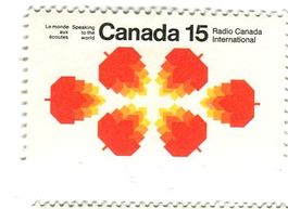 Briefmarke "Radio". Kanada
