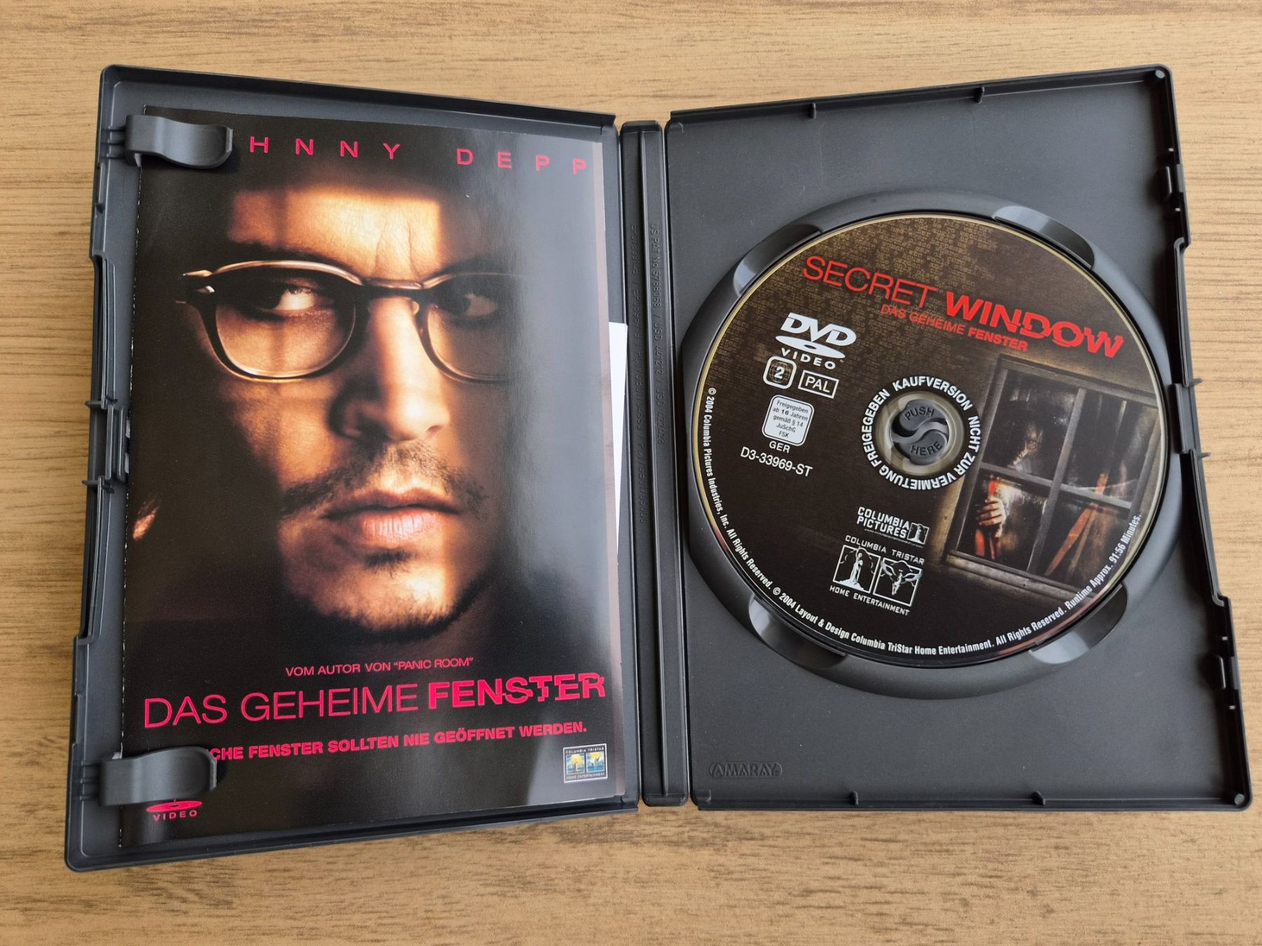 Tutti i DVDs: DVD "Das geheime Fenster" – Usato da Diegten venduto da herala 2