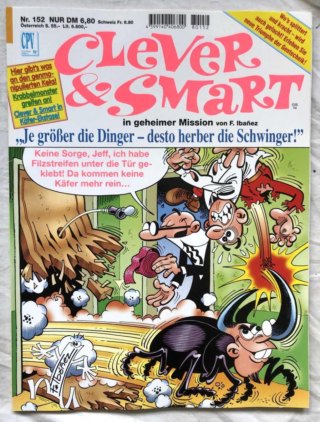 Fumetti: CLEVER & SMART - Nr.152 - 1.Auflage – Usato da Schaffhausen venduto da durruti
