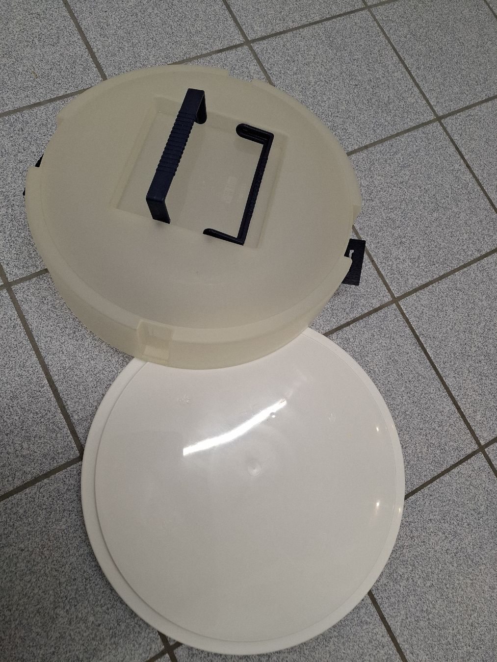 Contenitori & Simili: Tortenbox Aufbewahrungsbox Behälter Deckel – Usato da Arnegg venduto da Seesicht64 1