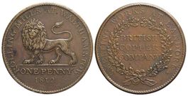 Großbritannien, One Penny 1812, British Copper Company