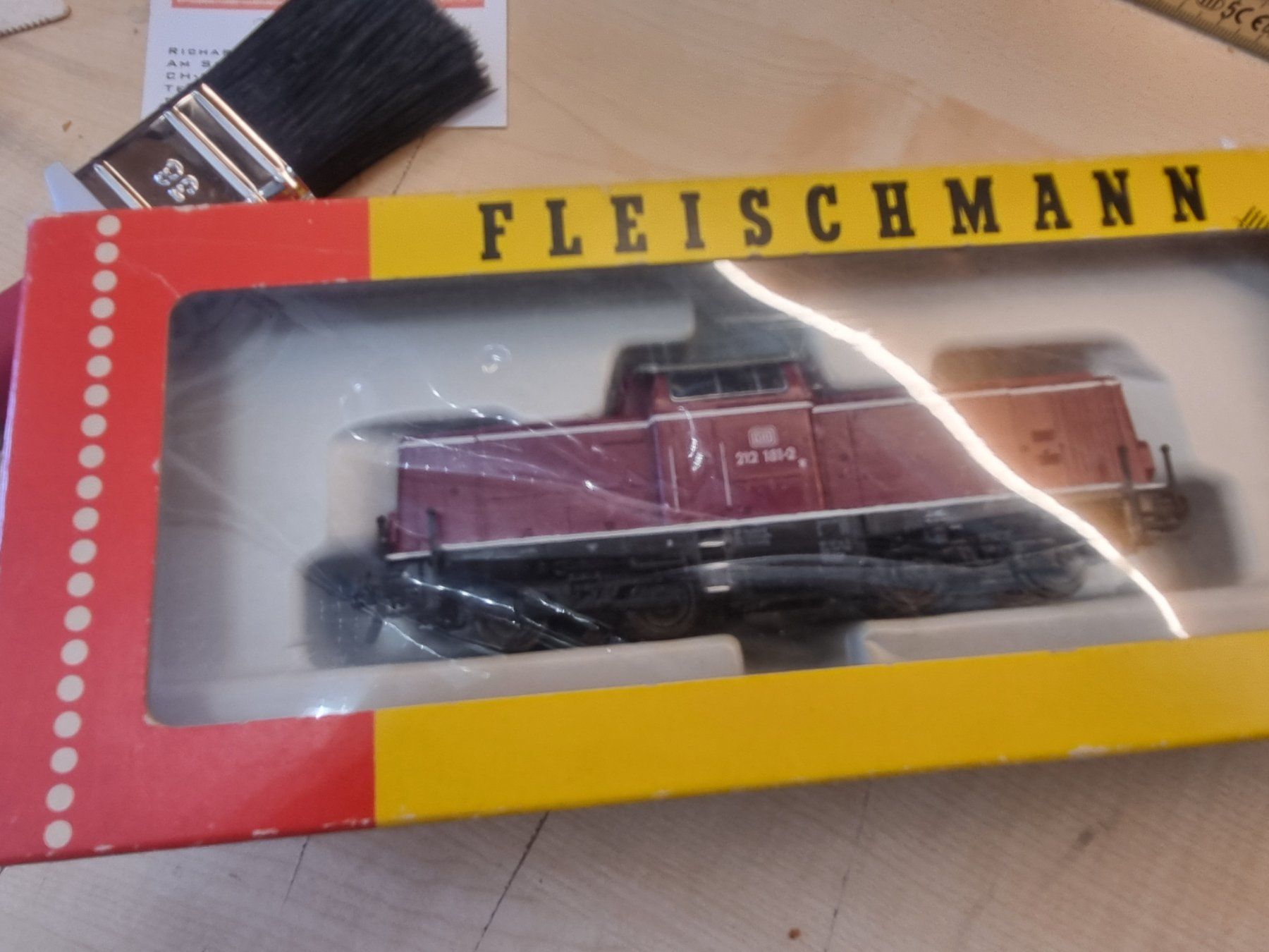 Fleischmann Modellini di ferrovie: Fleischmann 4230 Rangierlok h0 gleichstrom – Usato da Männedorf venduto da Modelle-aller-Art 1