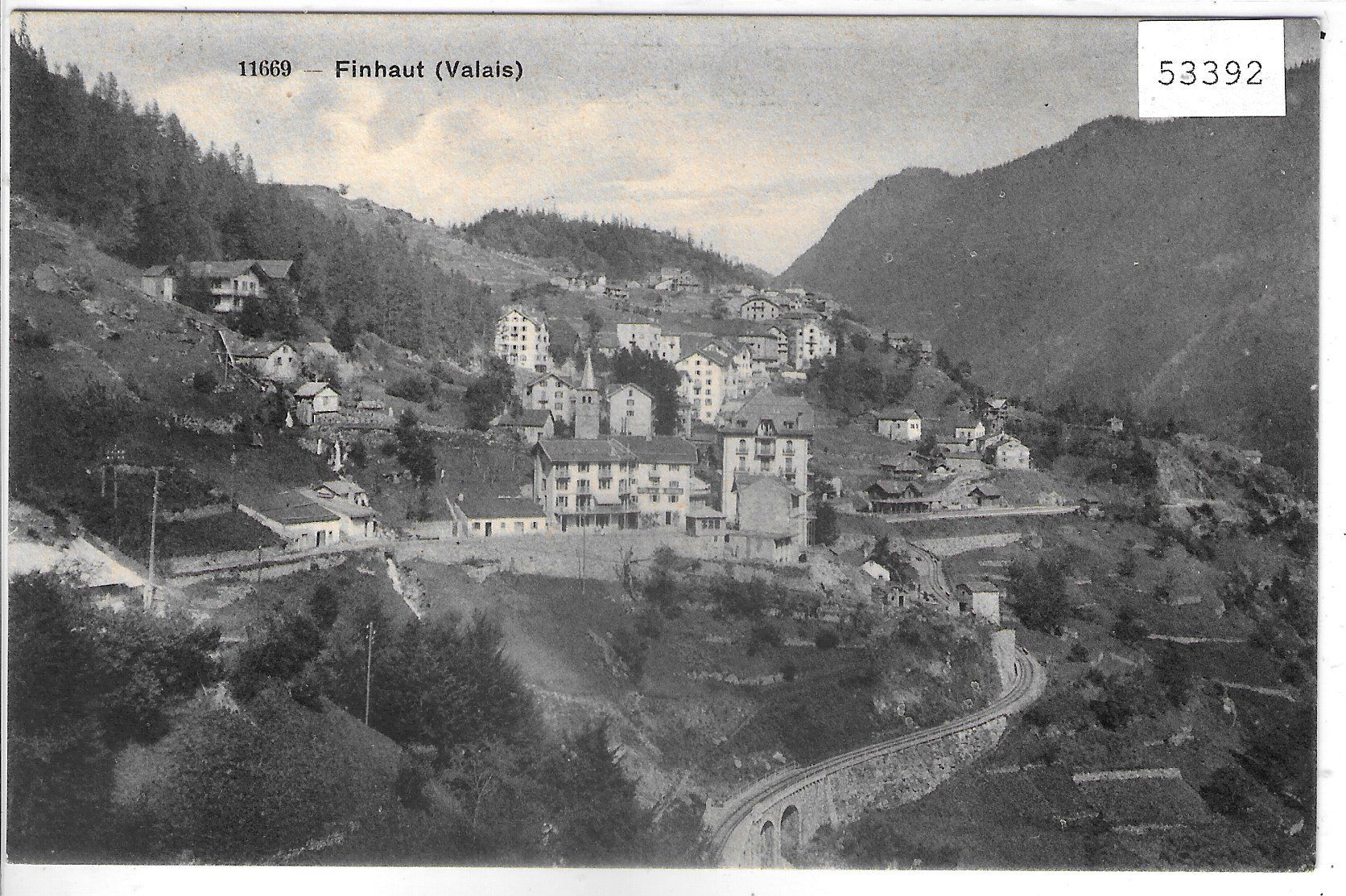 Cartes postales: Finhaut - Vue generale – D'occasion à Ettingen par Kartenplanet