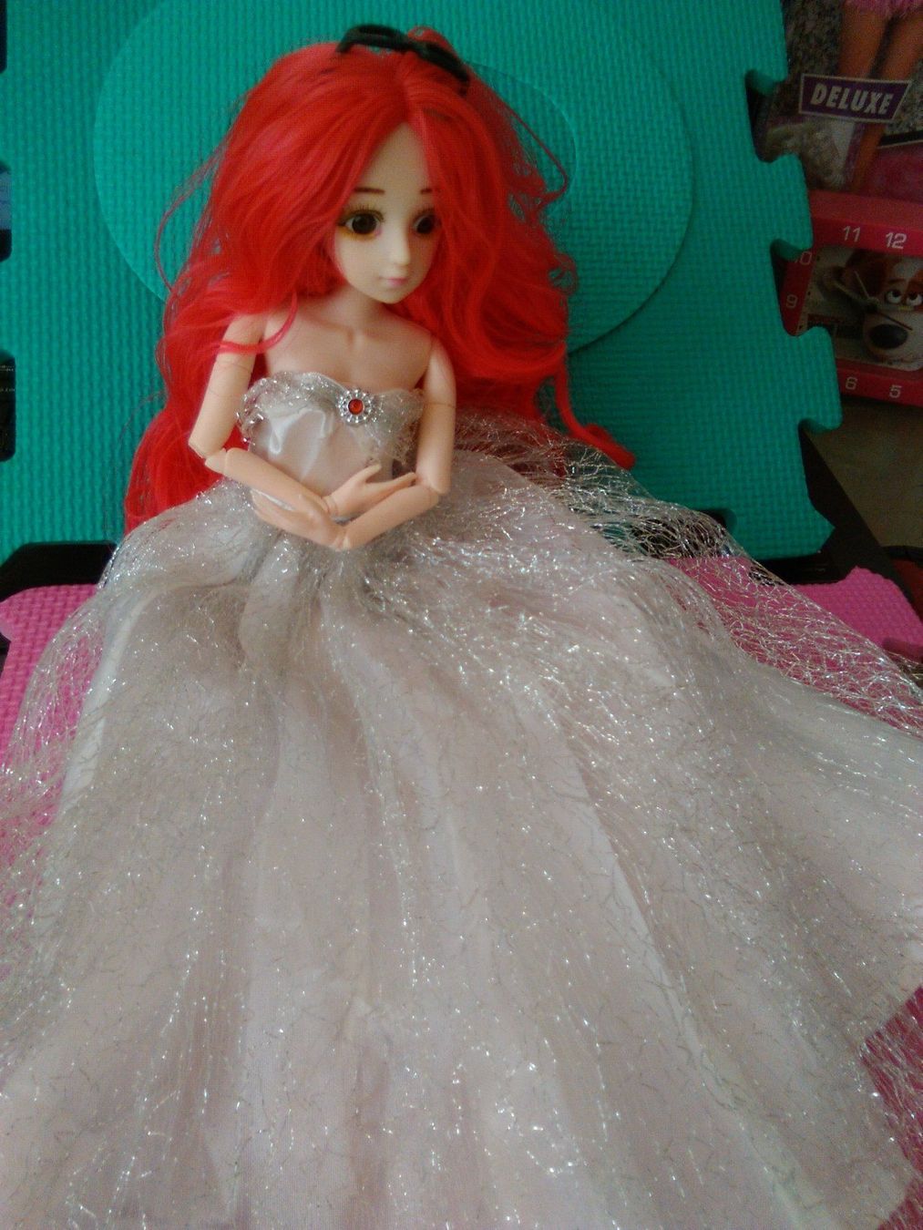 Bambole: barbie puppe,,30cm,,mit lang rot haaren – Nuovo (secondo la descrizione) da Basel venduto da bijoutrie_4 2
