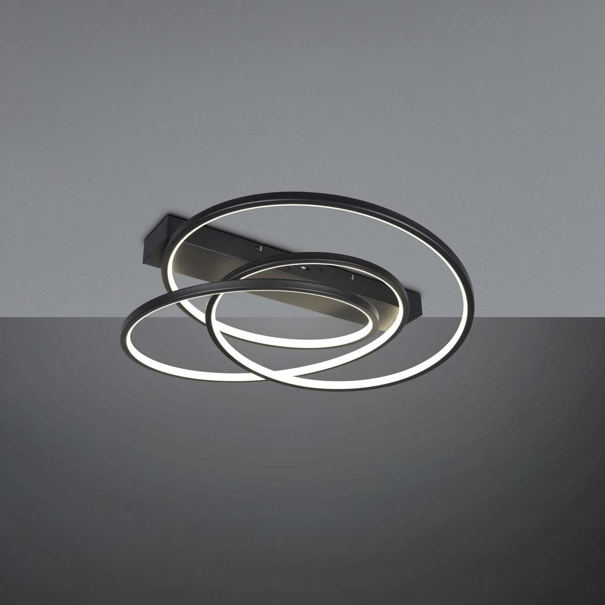 Kronleuchter & Deckenlampen: LED Deckenleuchte, Schwarz, 64 cm Breit – Neu (gemäss Beschreibung) aus Kreuzlingen von Smart-Light 1