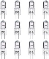 10er Pack G4 Halogenglühbirne 10W 12V 2700K