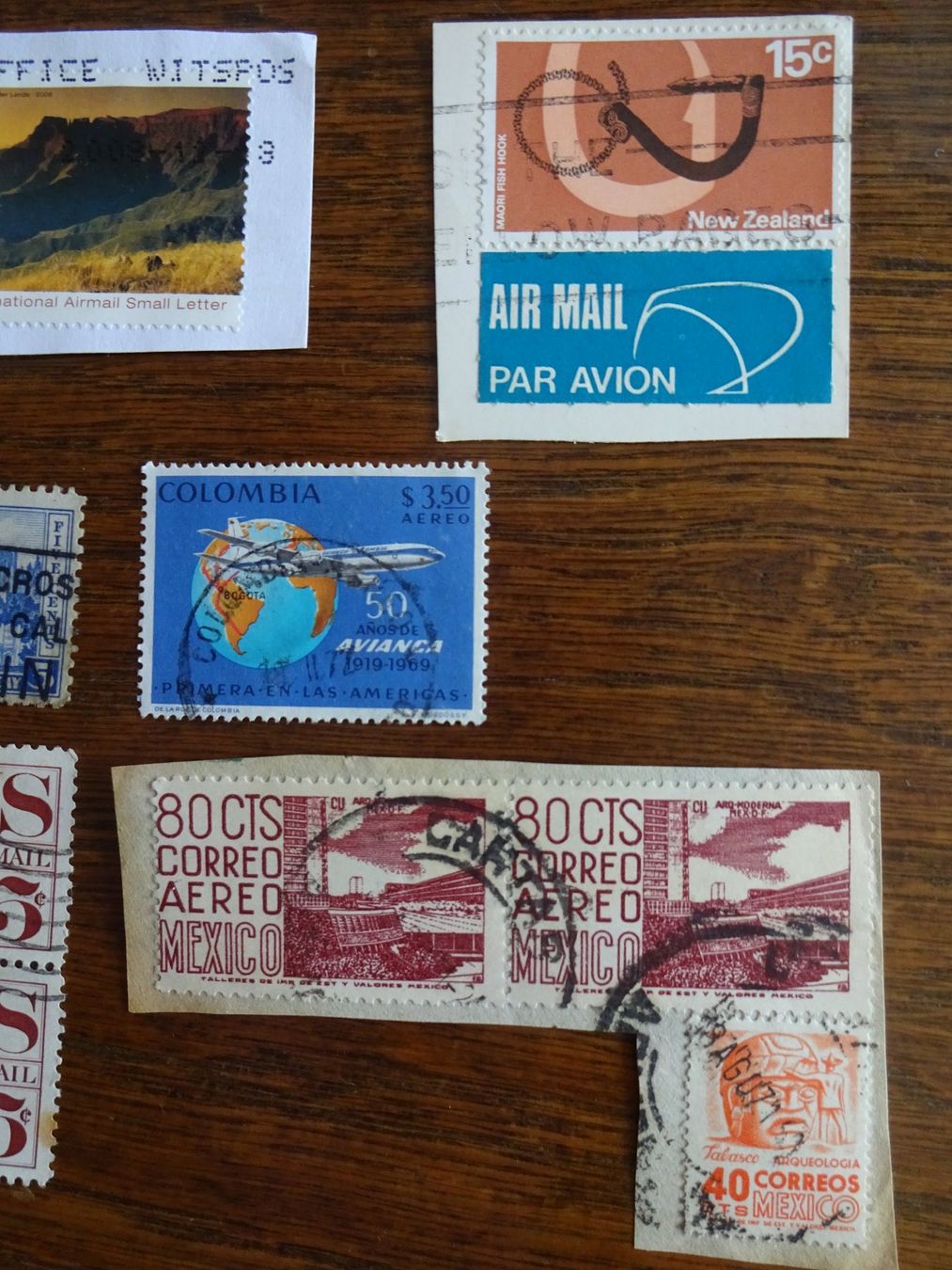 Tutti i francobolli: Briefmarken - Thema "Airmail" – Usato da Cham venduto da mktreasure 2