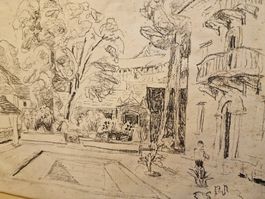 Originales Lithographie, Signiert, nummeriert